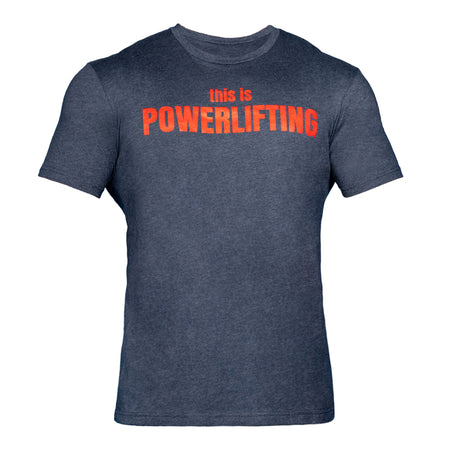 Grey This is Powerlifting Unisex Top