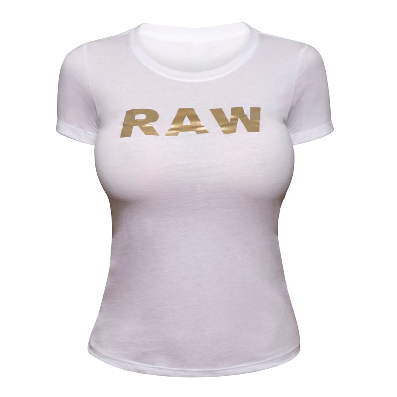 White RAW Women's T-Shirt (Limited Edition)